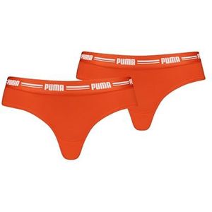 PUMA Braziliaanse damesbroekjes, 2 stuks, flame orange, XL