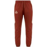 Kappa - Frego - Broek - Rood - Regular Fit - Mannenbroek van Geborsteld Fleece