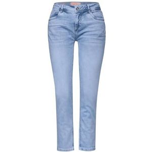 STREET ONE 7/8 jeans, Super Light Blue Washed, 30W x 26L