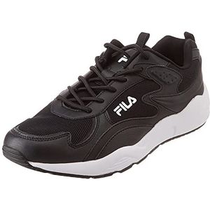 FILA Heren Horizon Run Sneaker, zwart-wit, 45 EU, zwart wit, 45 EU
