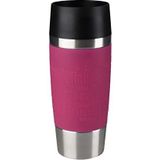 Tefal Travel Mug Thermosfles - 360 ml - RVS/Raspberry
