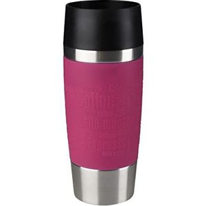 Tefal Travel Mug Thermosfles - 360 ml - RVS/Raspberry