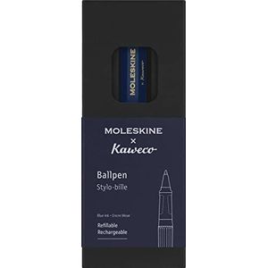 Moleskine Kaweco Ballpoint Pen, Blue, Medium Point (0.7 MM), Blue Ink