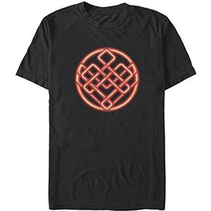 Marvel Shang-Chi - Neon Symbol Unisex Crew neck T-Shirt Black L