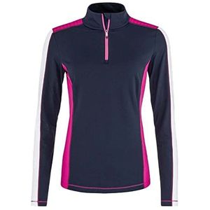 HEAD Dames Aster Midlayer Women Sweatshirts, donkerblauw/roze., L