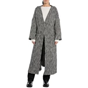 Replay Wollen damesmantel, 010 Multicolor, S