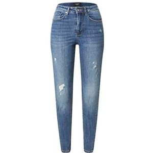 VERO MODA Dames Jeans, blauw (medium blue denim), (XS) W x 32L