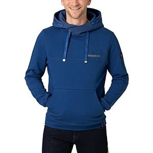Timezone Hi-tech hoodie voor heren, Electric Blue, XL