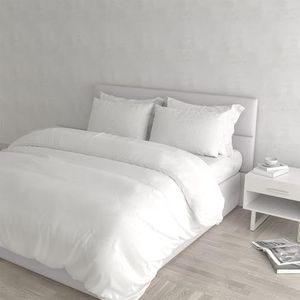Italian Bed Linen Elegant beddengoed voor tweepersoonsbed, wit
