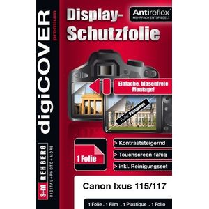 digiCOVER Premium Screen Protection Film voor Canon Digital IXUS 115/117 HS
