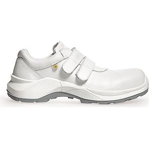 Abeba Unisex Food Trax lage schoen klittenbandsluiting wit-42 Clog, wit, 42 EU, wit, 42 EU