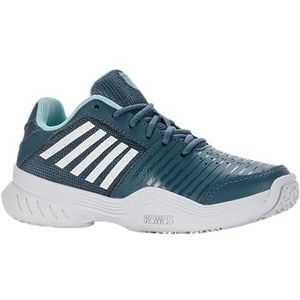 K-Swiss Performance Court Express Omni tennisschoen, Indian Teal/White/Aqua Splash, 36 EU, Indian Teal White Aqua Splash, 36 EU