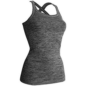 Had Kidneykaren Swing Singlet/XS-Anthra Melange Yoga