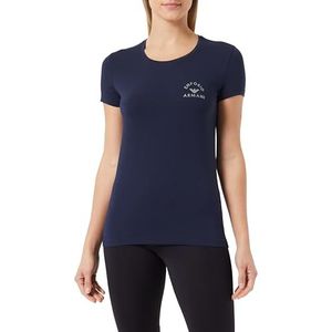 Emporio Armani Studs Stretch Katoen Loungewear T-Shirt Marine, Marinier, S
