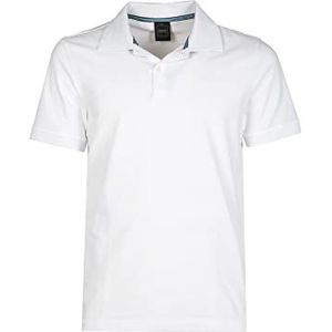 Geox Heren M Polo Shirt, Optical White, XXXL, wit (optical white), 3XL