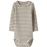 NAME IT Unisex Nbnbani Ls Body Noos, Toast Kokosnoot, Numeric_62, Toasted Coconut, numeric_62