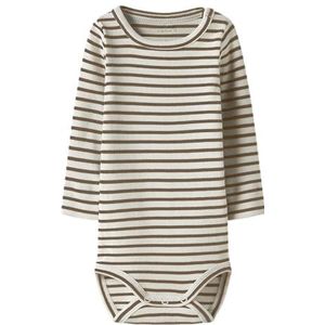 NAME IT Unisex Nbnbani Ls Body Noos, Toast Kokosnoot, Numeric_62, Toasted Coconut, numeric_62