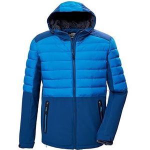 killtec heren Gewatteerd jack/functioneel jack met capuchon KOW 3 MN JCKT, dunkelblau, S, 41831-000