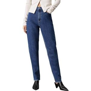 Calvin Klein Tapered Fit Mom Jeans voor dames, Denim (Denim Medium), 31W / 30L