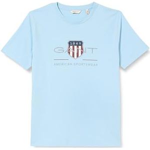 GANT Unisex Kids Archive Shield Ss T-shirt, Blue Dawn, 146-152