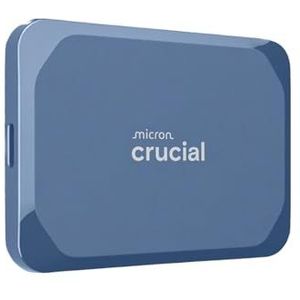 Crucial - X10 - Externe SSD - Mat Blauw - 1 TB - USB-C 3.2 Gen2 - IP65