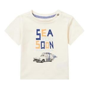 Noppies Baby Tee Mio Baby T-shirt voor jongens, Pristine - N021, 80 cm