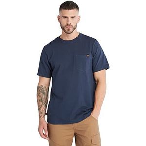 Timberland PRO Heren Core Pocket T-shirt met korte mouwen, Zwarte Iris, S