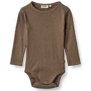 Wheat Uniseks pyjama voor baby's en peuters, 0094 Greybrown, 80 cm
