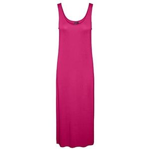 PIECES Pckalli Maxi Tank Noos Dress voor dames, Beetroot Purple., S