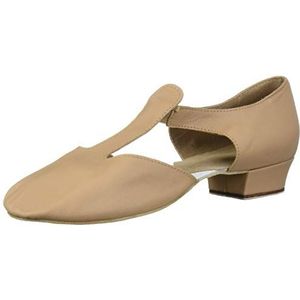 Bloch Dance Women's Grecian Sandal Shoe, tan, 6 Medium US