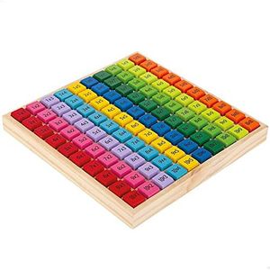 ColorBaby WOOMAX 49359 - Woomax puzzel vermenigvuldiging van hout +4a