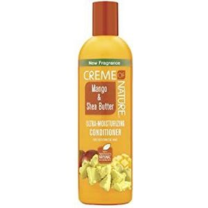 Creme of Nature, CNI, Ultra-hydraterende conditioner met mango en sheaboter, voor gedehydrateerd haar, intense voeding en zachtheid, 354 ml