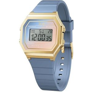 Ice-Watch - ICE digit retro Blue majestic - Blauw dameshorloge met kunststof band - 022717 (Small)