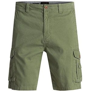 Quiksilver Crucial Battle Cargo Shorts voor heren, groen, maat 31