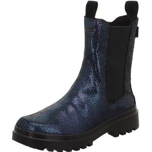 Superfit Mädchen ABBY leicht gefütterte Gore-Tex Stiefel, SCHWARZ/BLAU 0030