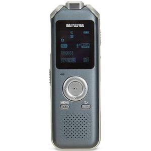 AIWA - DVR-M700 - Digitale Voice-Recorder - Zilverkleurig - 16 GB Geheugen