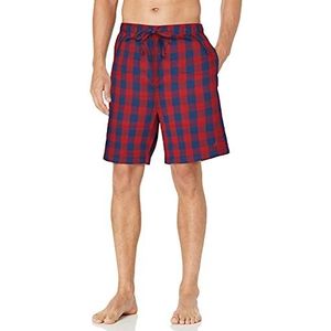 Nautica Men's Soft Woven 100% Cotton Elastic Waistband Sleep Pajama Short