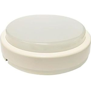 Ronde LED-wandlamp, wit, IP65,8 W, 6500 K