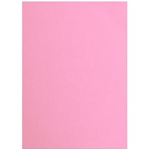 Vaessen Creative 2928-019A4 Florence Cardstock papier, roze, 216 gram/m², DIN A4, 10 stuks, textuur, voor scrapbooking, kaarten maken, ponsen en ander papierknutselwerk