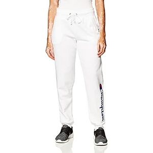 Champion Powerblend Joggingbroek voor dames, grafische trainingsbroek, White-y07459, L