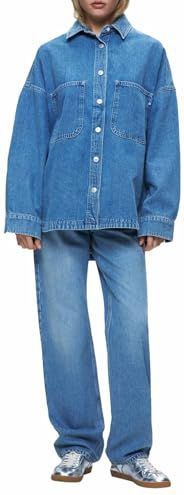 LTB - Blouse Jeannie - Denim - Rinsewash - Dames