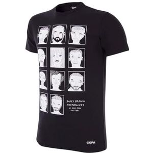 copa T-shirt met ronde hals voor heren, XXL, zwart