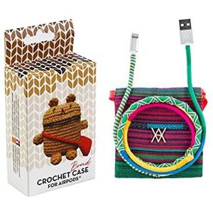 Set Airpods Crochet Brad + USB Lightning-kabel