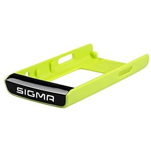 Sigma Sport Unisex – volwassenen ROX 12.0 sport kleur shell lime groen, siliconen hoes apparaten toetsen sets