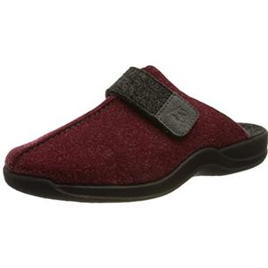 Beck Dames Vera pantoffels, Rood Bordeaux 29, 43 EU