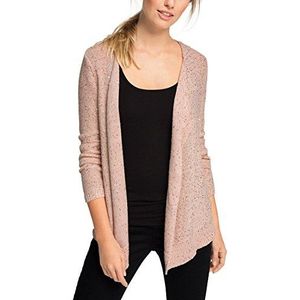 edc by ESPRIT dames vest met pailletten, roze (nude 685), S