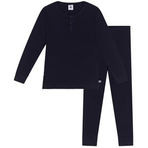 Petit Bateau jongens slaapromper, blauw, 2 Jaar