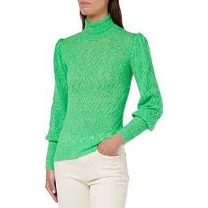 Springfield Romantische opengewerkte trui voor dames, Groen, L