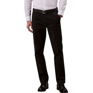 Calvin Klein Heren Signature Slim Fit Katoenen Chino's, Zwart (zwart), 33W / 30L