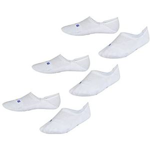 FALKE Uniseks-kind Liner sokken Cool Kick Invisible 3-Pack K IN Ademend Sneldrogend Onzichtbar eenkleurig Multipack 3 Paren, Wit (White 2000), 31-34